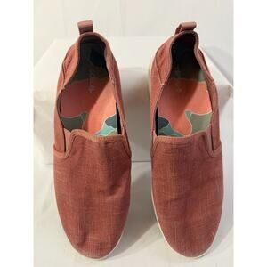 OluKai Haleiwa Olona Comfort Slip On Shoes Womens 10 EU 40 Dusty Rose Wet Grip